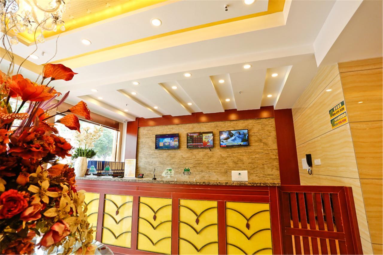 Greentree Inn Jiangsu Wuxi Dongting Leather City Express Hotel Экстерьер фото